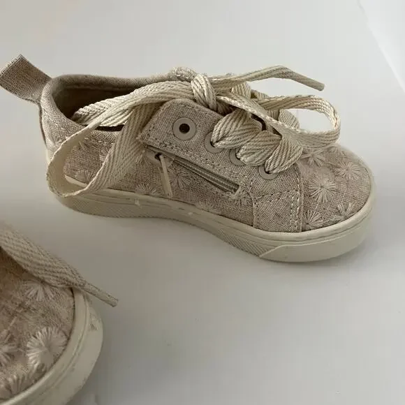Zara embroidered sneakers
